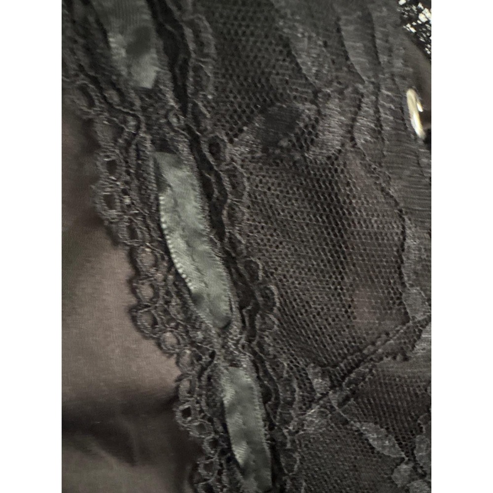 Y2K Gothic Black Corset Dress Dark Romance Fantasy Cosplay Festival  Alternative - Picture 5 of 7
